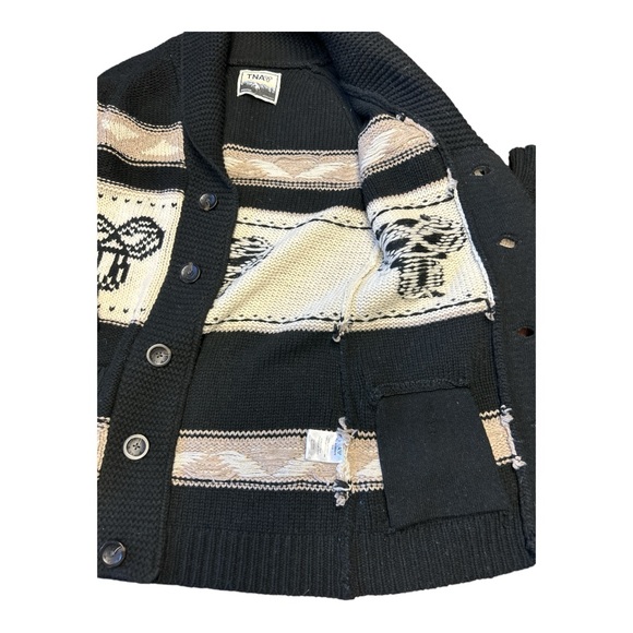 TNA lambwool cardigan sweater - Picture 11 of 13